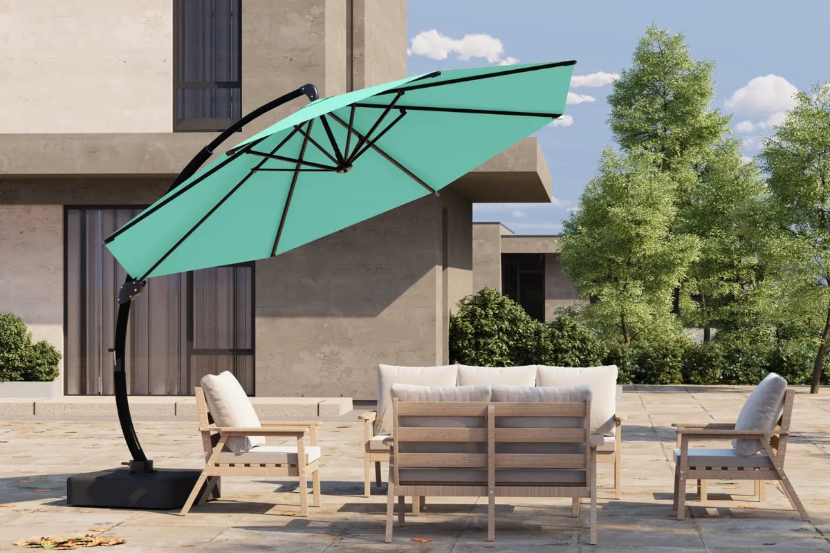 Cantilever Umbrella with Base