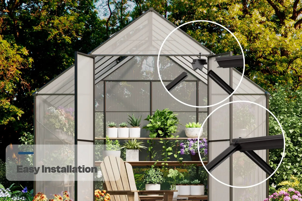 Patio Kingdom greenhouse 8*12