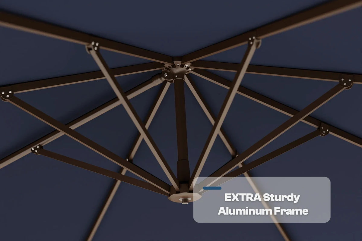 Cantilever Umbrella with Base