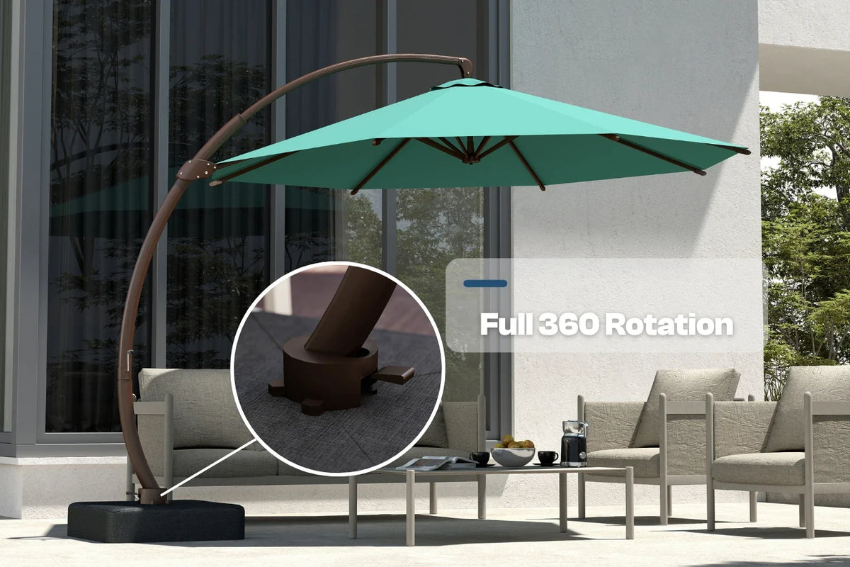 Cantilever Umbrella with Base
