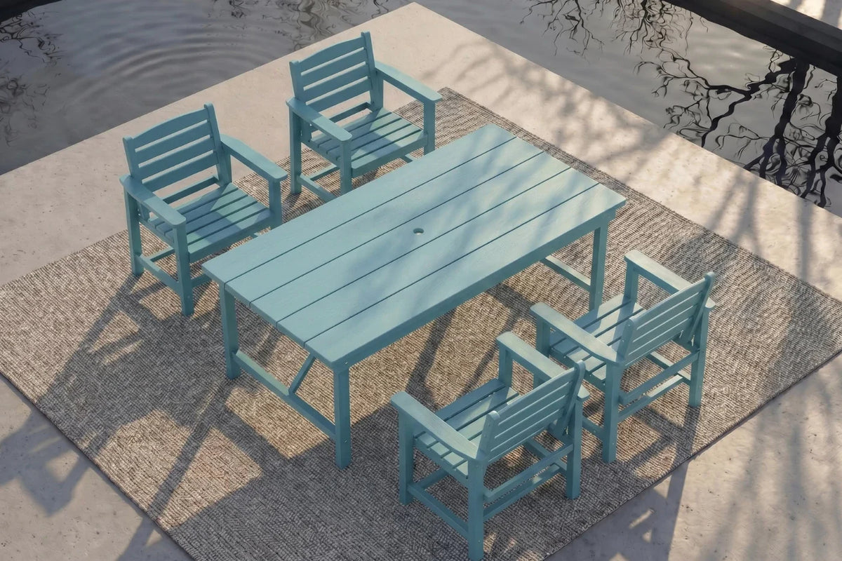 HDPE Outdoor Dining Set