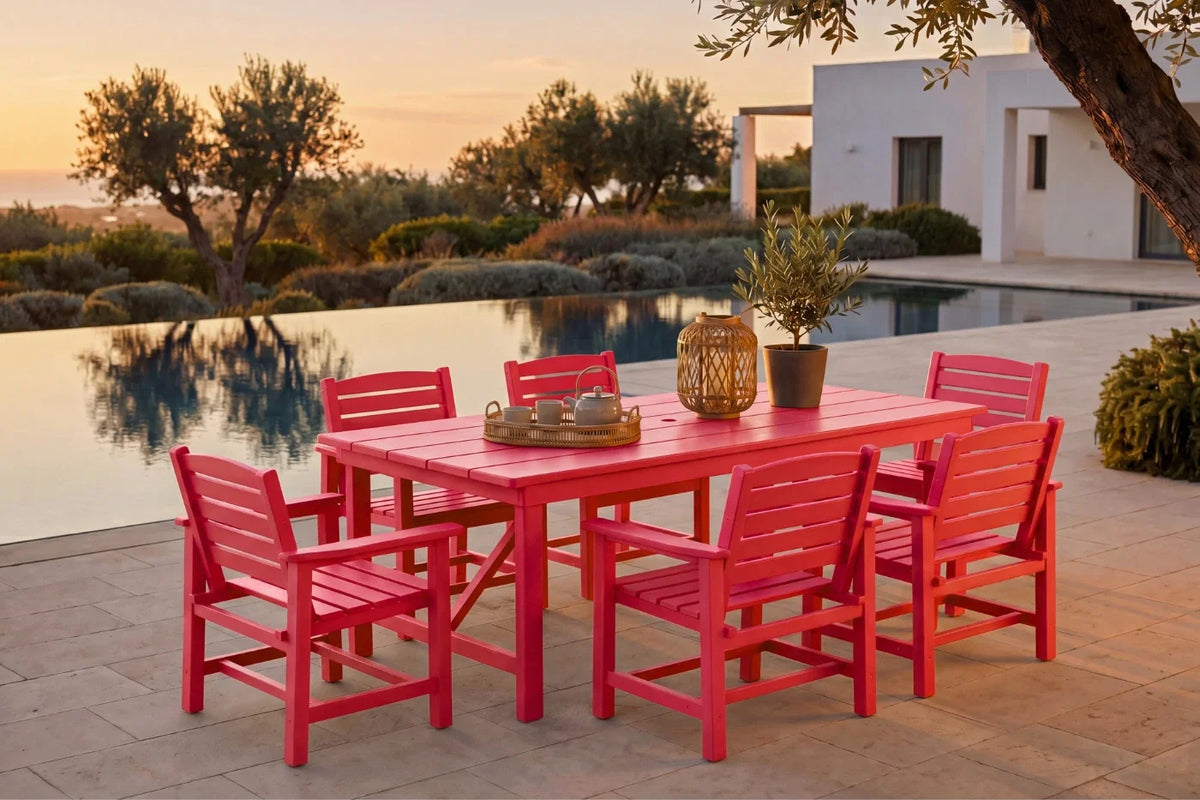 HDPE Outdoor Dining Set