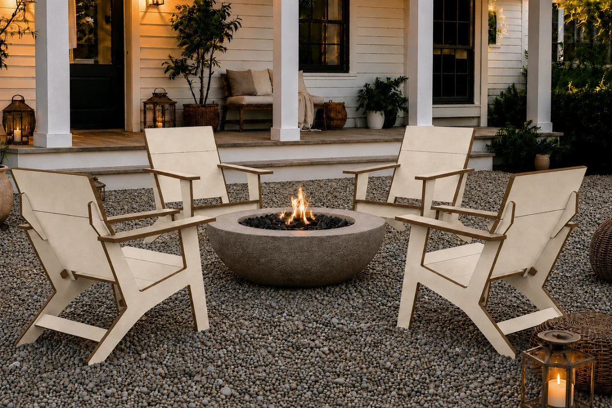 Modern Poly Adirondack Chair