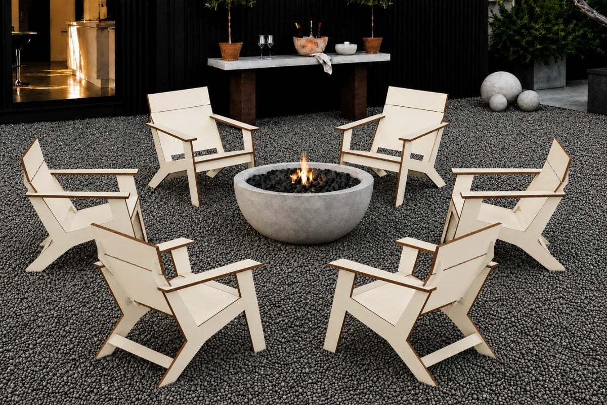 Modern Poly Adirondack Chair