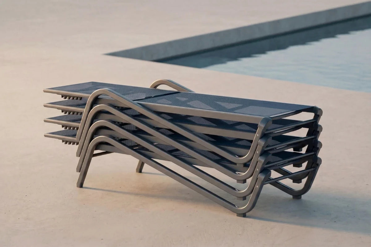 Aluminum Outdoor Chaise Lounge