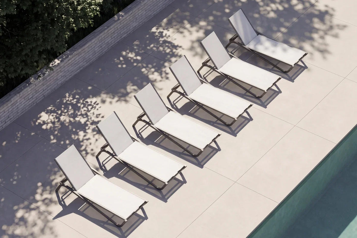 Aluminum Outdoor Chaise Lounge