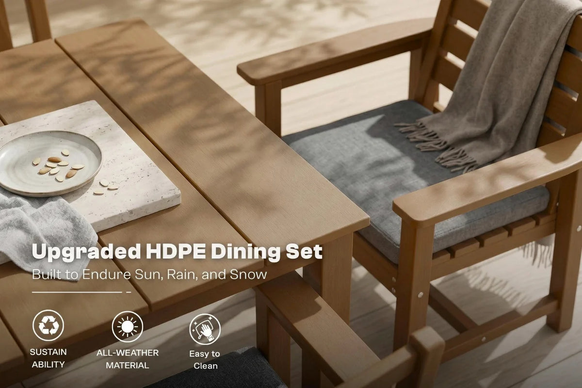 Perli™ Outdoor Dining Set - Table & Chairs
