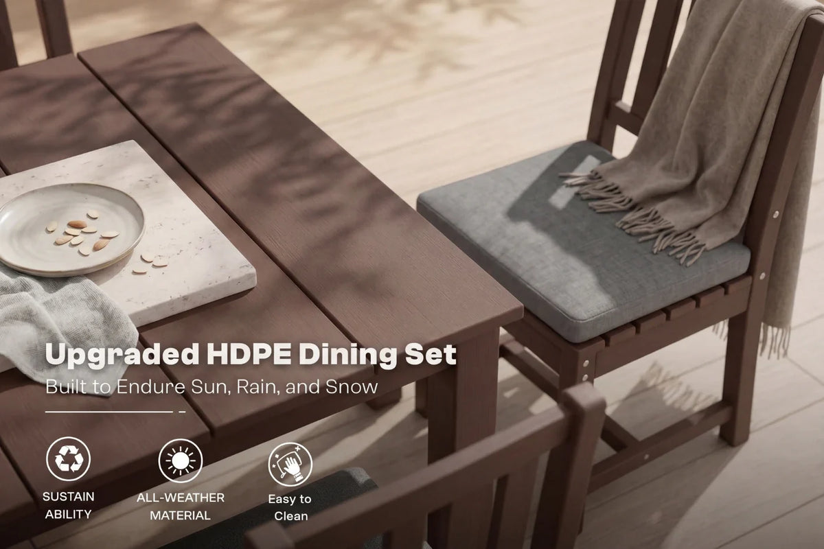Perli™ Outdoor Dining Set - Table & Chairs