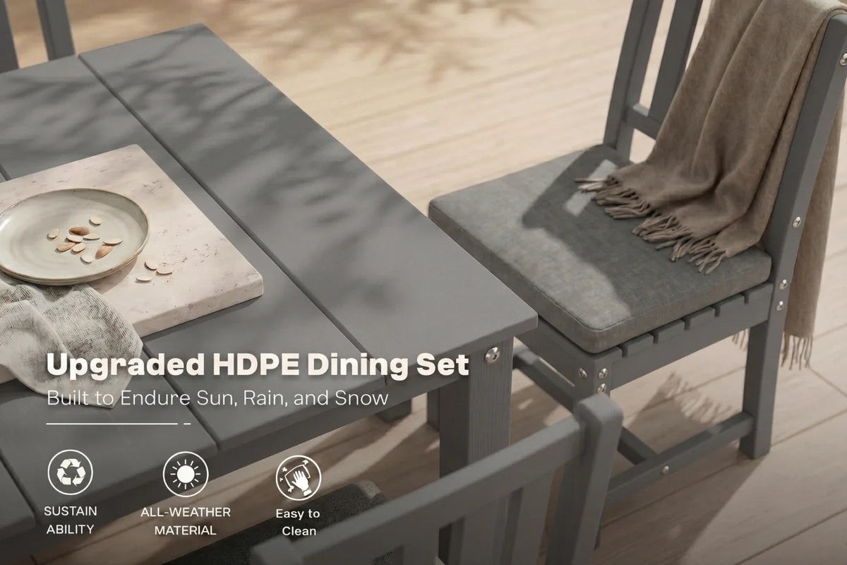 Perli™ Outdoor Dining Set - Table & Chairs