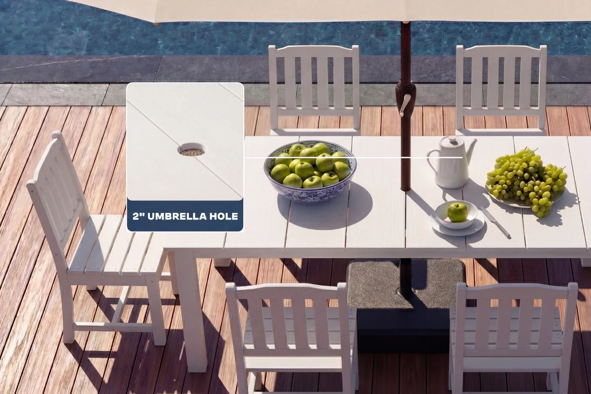 Perli™ Outdoor Dining Set - Table & Chairs