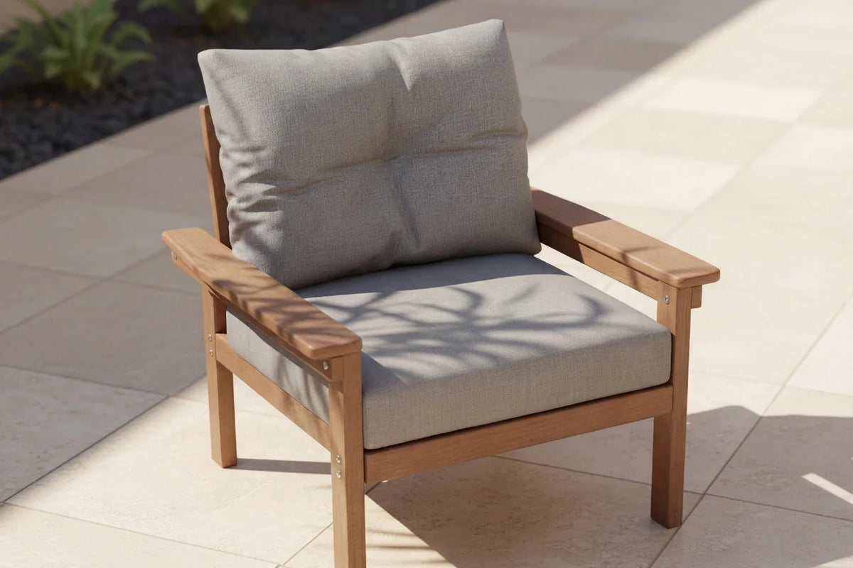 HDPE Sectional Patio Couch Set