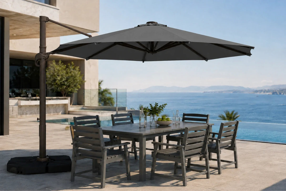 Round Cantilever Umbrella