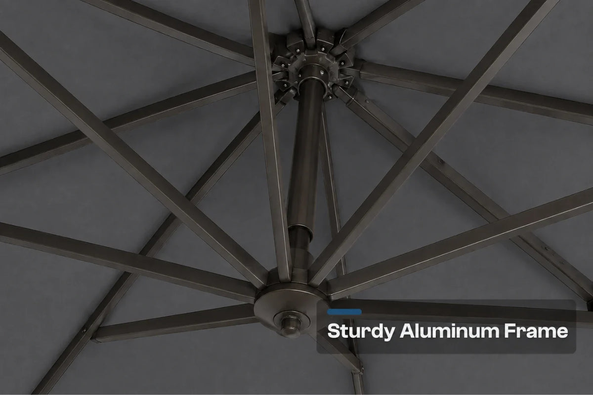 Round Cantilever Umbrella