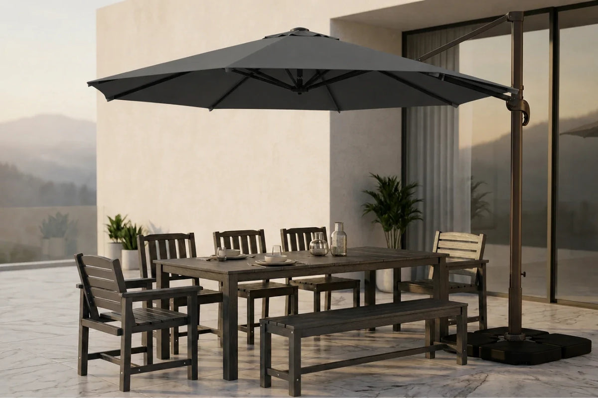 Round Cantilever Umbrella