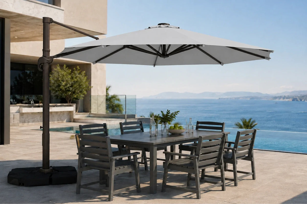 Round Cantilever Umbrella