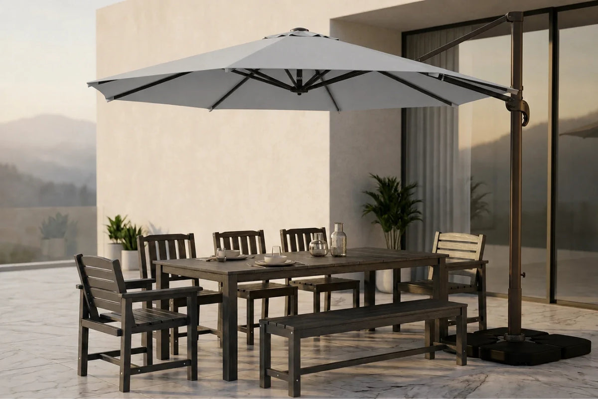 Round Cantilever Umbrella