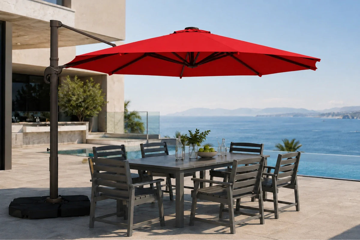 Round Cantilever Umbrella