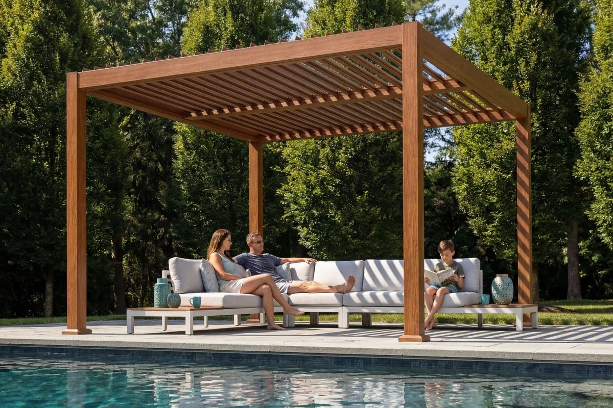 Luxor™ Louvered Pergola