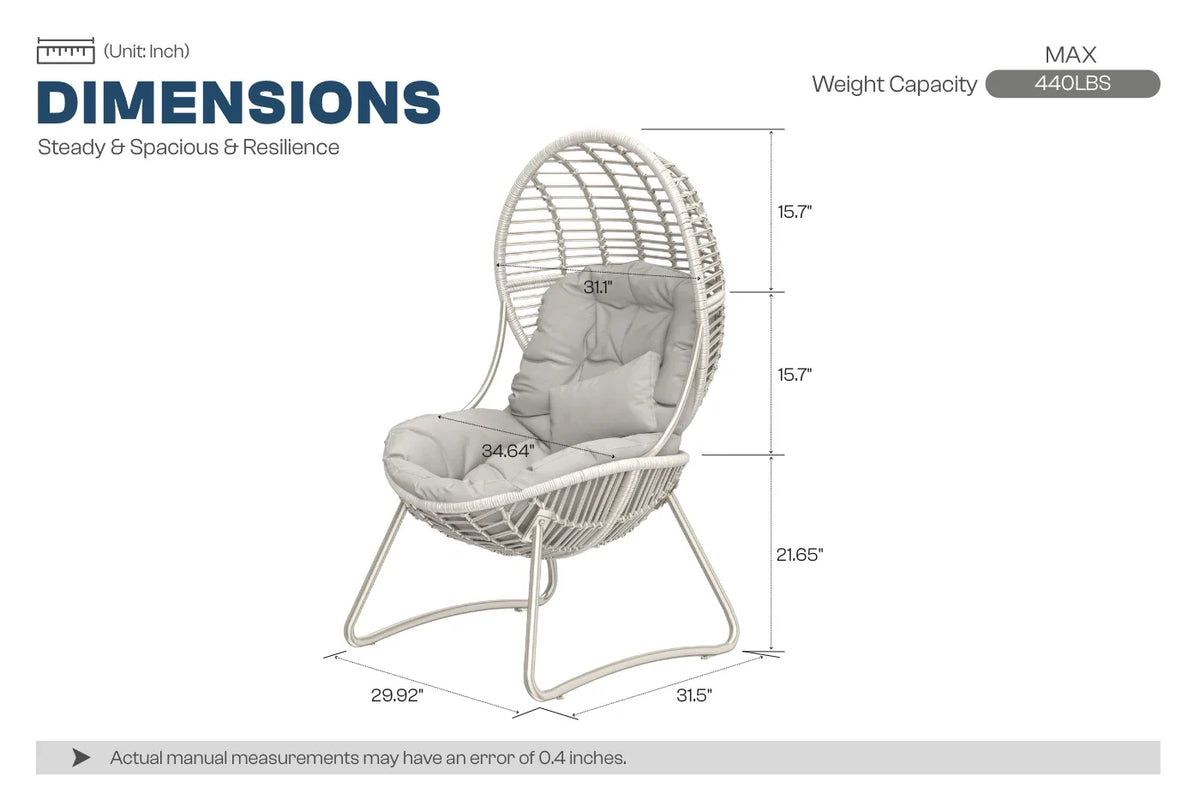 Livli™ Wicker Egg Chair