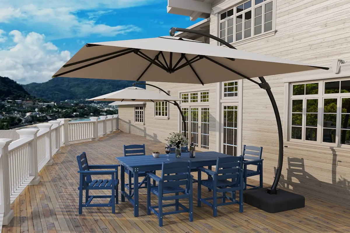 Cantilever Umbrella with Base