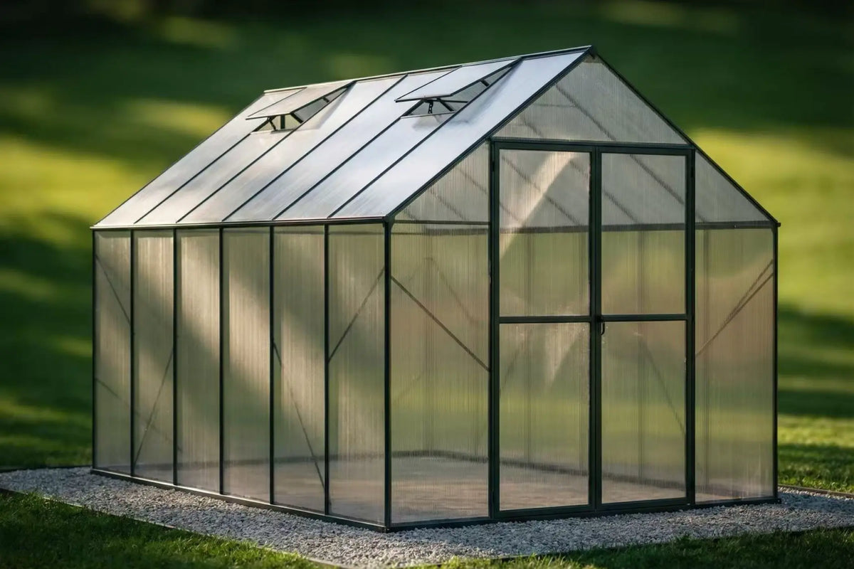 Polycarbonate Greenhouse with Aluminum Frame