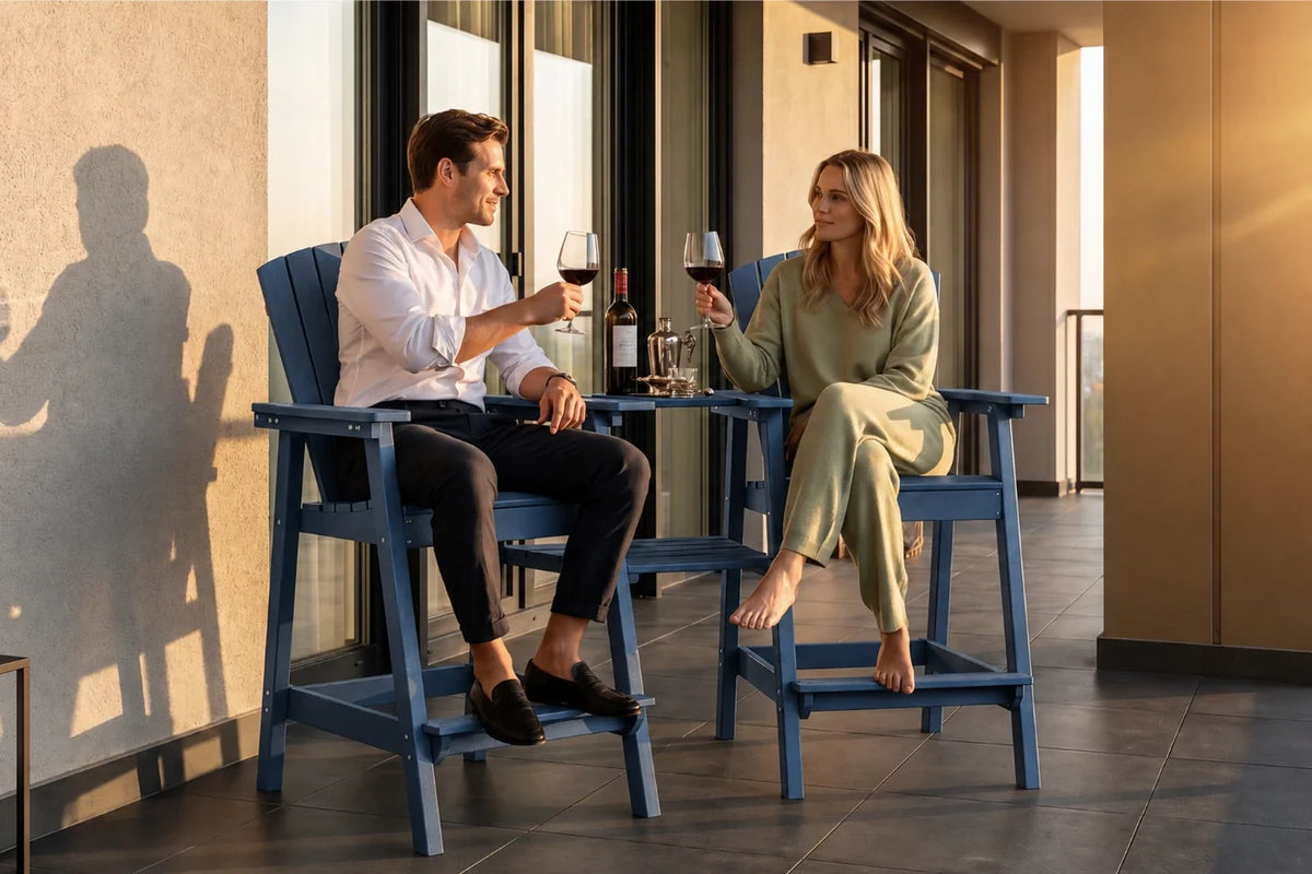 Tall Adirondack Chair Set