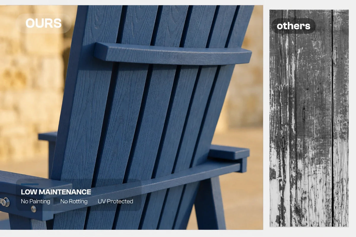 Tall Adirondack Chair Set