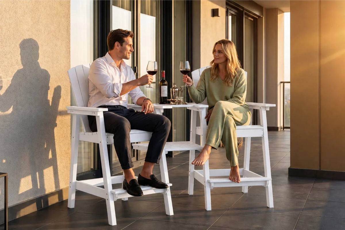 Tall Adirondack Chair Set