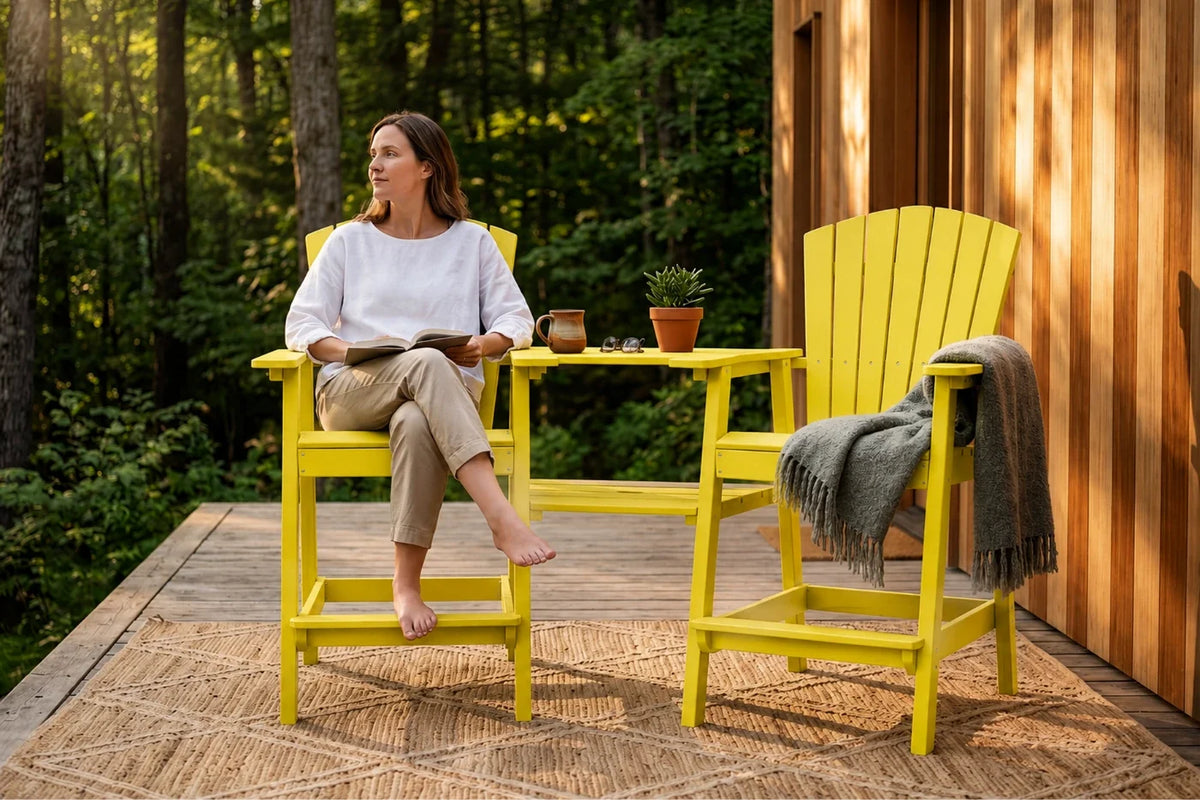 Tall Adirondack Chair Set