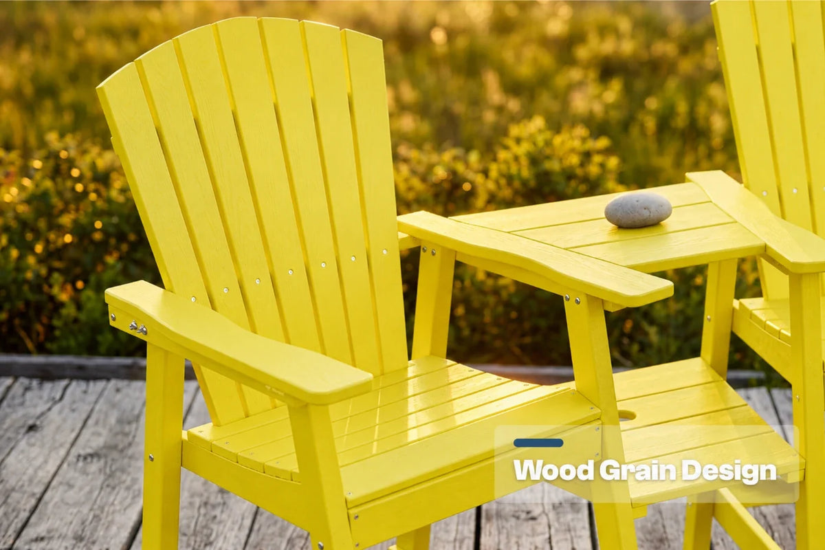 Tall Adirondack Chair Set