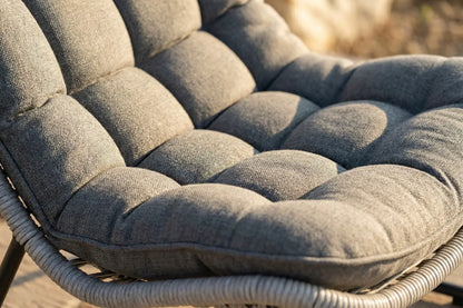 Livli™ Wicker Lounge Chair with Ottoman