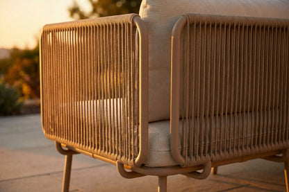 Livli™ Modular Rope-Woven L-Shaped Sofa