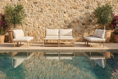 Livli™ Modular Rope-Woven L-Shaped Sofa