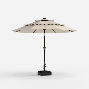3‑Tier Auto-tilt Patio Umbrella