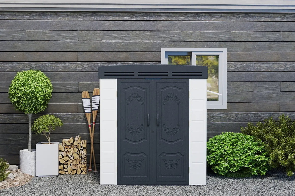 Patio Kingdom Resin Outdoor Storage Shed