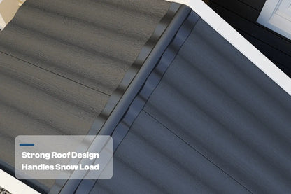 Patio Kingdom Resin Outdoor Storage Shed