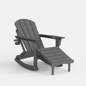 Multifunctional Adirondack Rocking Chair