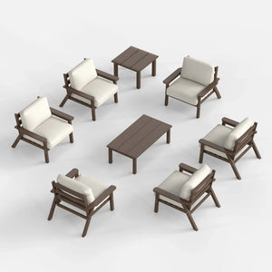Perli™ HDPE Patio Armchair Set