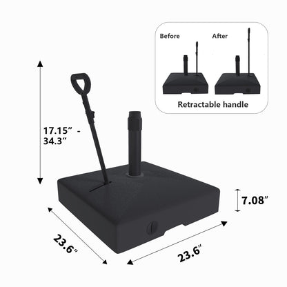 Removable Base with Handle