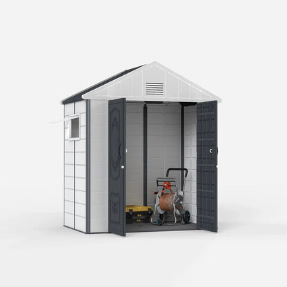 Patio Kingdom Resin Outdoor Storage Shed