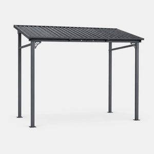 Wall-Mounted Hardtop Gazebo
