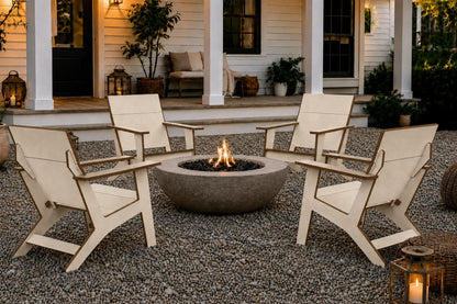 Modern Poly Adirondack Chair
