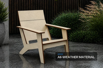 Modern Poly Adirondack Chair