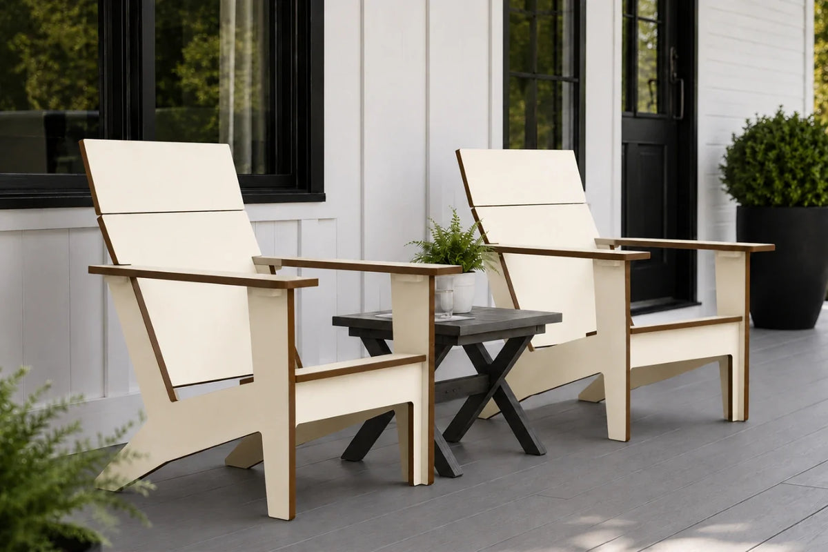 Modern Poly Adirondack Chair