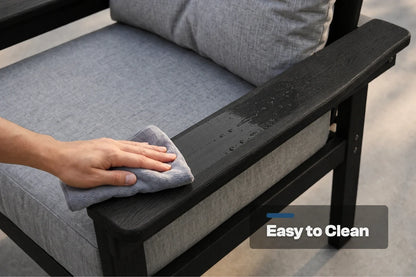 HDPE Sectional Patio Couch Set