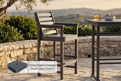 Tall Bar Chair Set