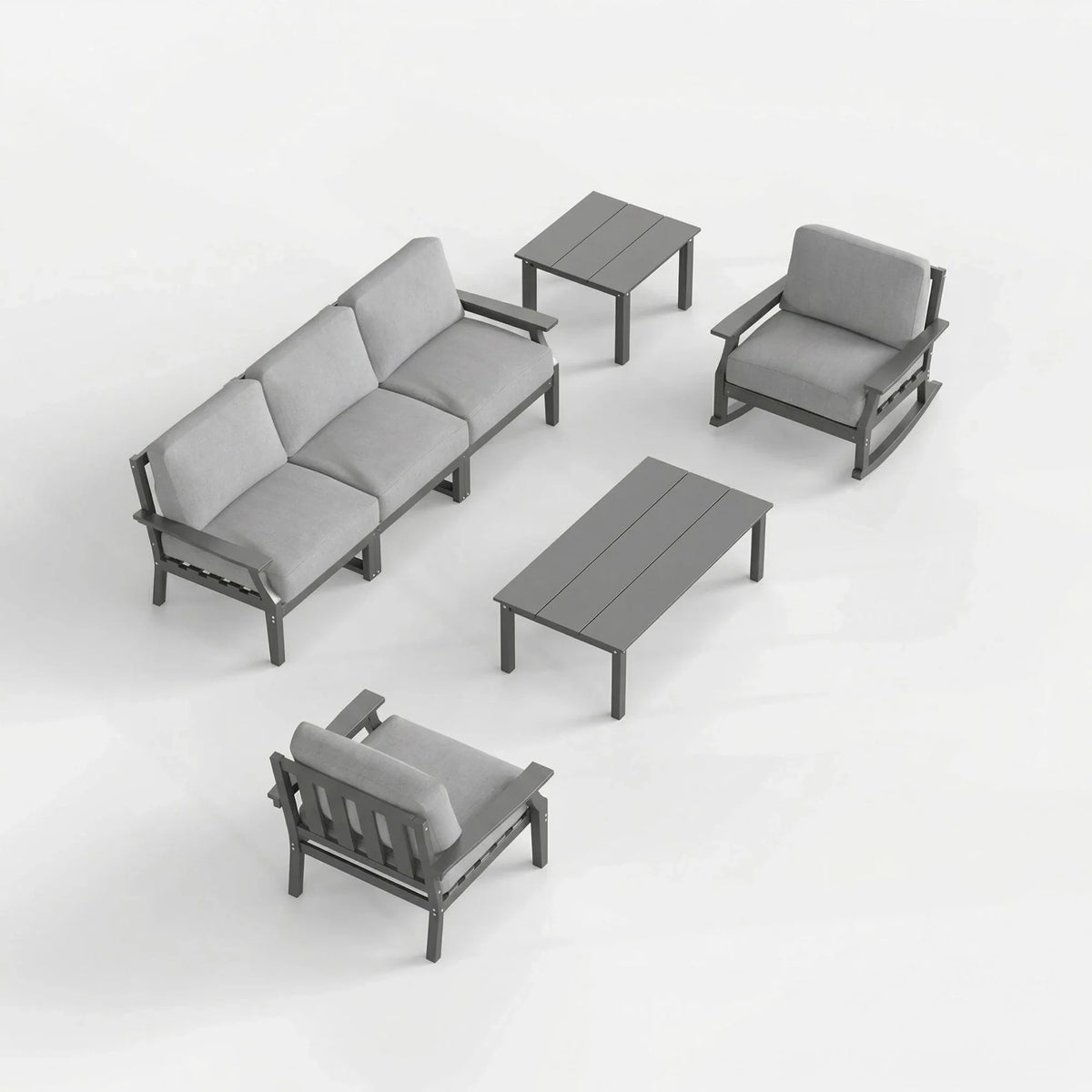 Perli™ HDPE Patio Couch Set