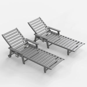 HDPE Outdoor Lounge Chair