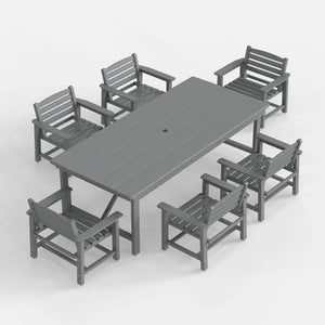 HDPE Outdoor Dining Set