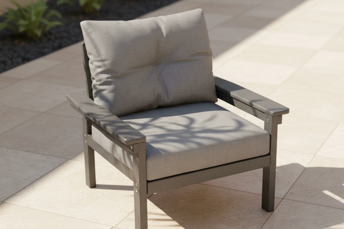 HDPE Sectional Patio Couch Set